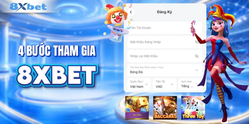 4 bước tham gia giải trí
